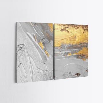 2 Parçalı Kanvas Tablo