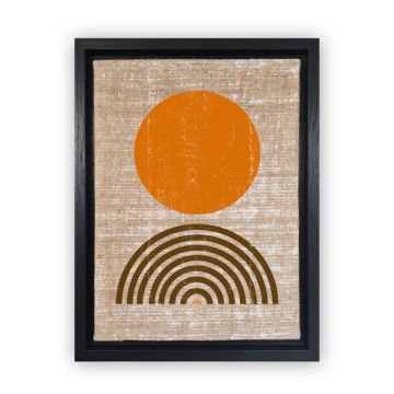 Siyah L Çerçeveli Tablo 46cm x 66cm