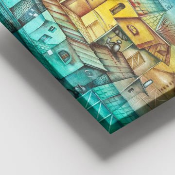 Dev Boyut Kanvas Tablo