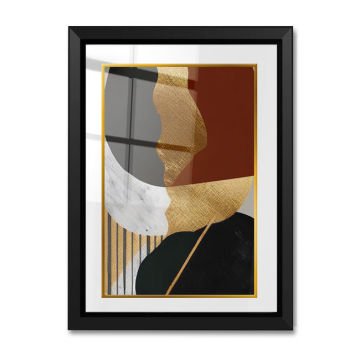 Çerçeveli Cam Paspartulu Tablo 52cm x 72cm