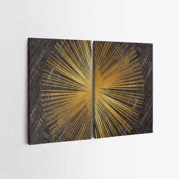 2 Parçalı Kanvas Tablo