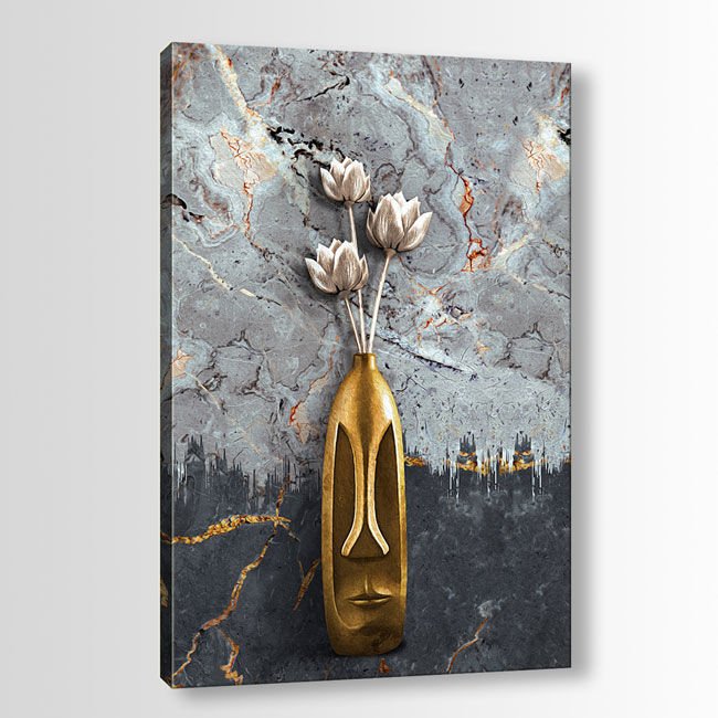 Çiçek Kanvas Tablo 70cm x 100cm