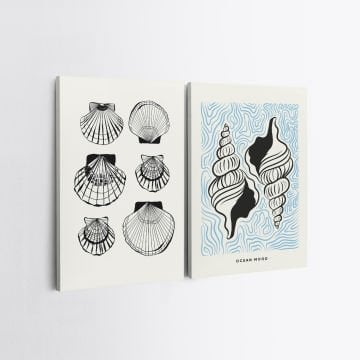 2 Parçalı Kanvas Tablo