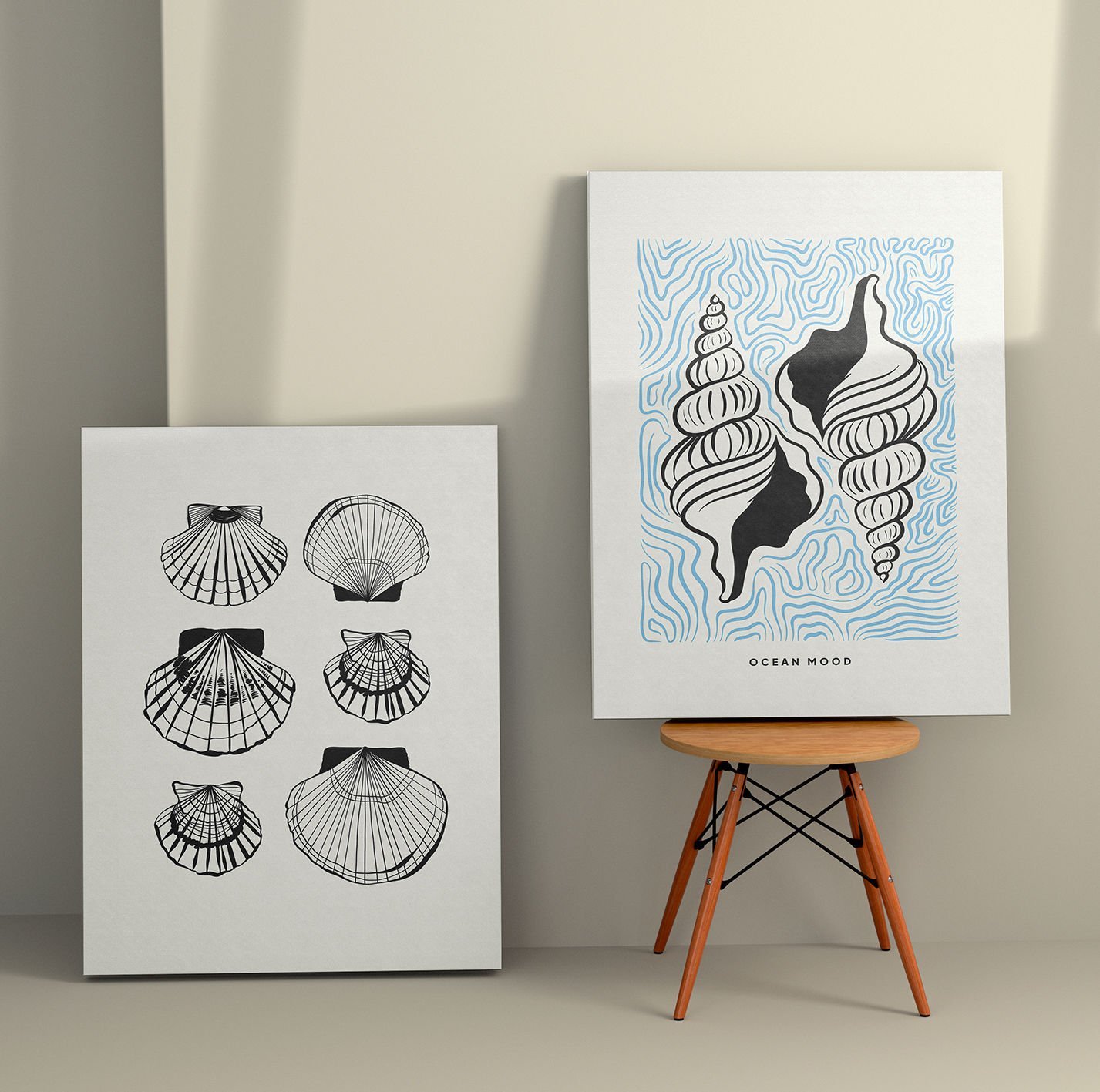 2 Parçalı Kanvas Tablo