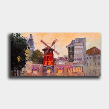 Yatay Kanvas Tablo 60cm x140cm