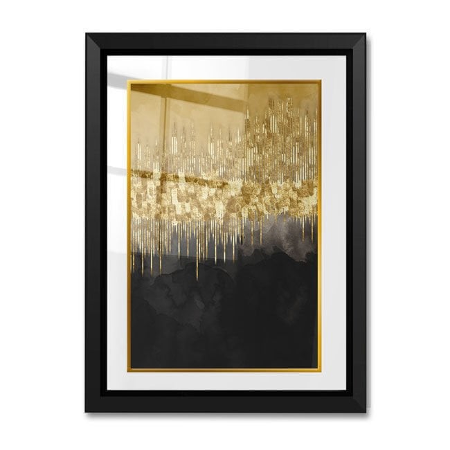 Çerçeveli Cam Paspartulu Tablo 52cm x 72cm