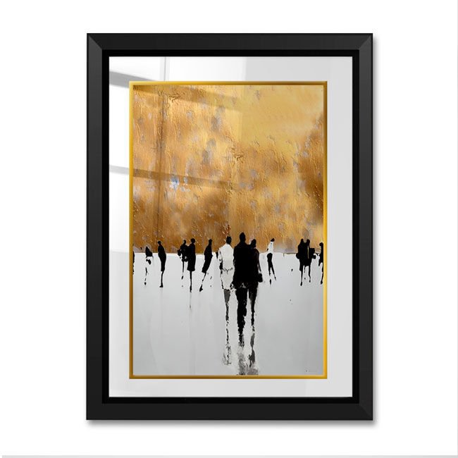 Çerçeveli Cam Paspartulu Tablo 52cm x 72cm