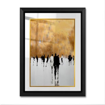 Çerçeveli Cam Paspartulu Tablo 52cm x 72cm