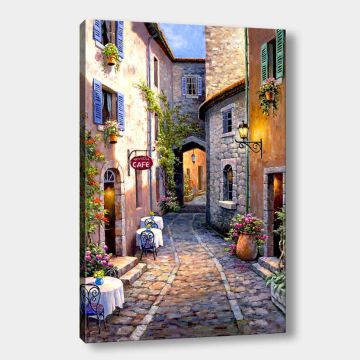 Evler Dekoratif Kanvas Tablo 140cm x 200cm