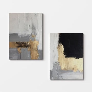 2 Parçalı Kanvas Tablo