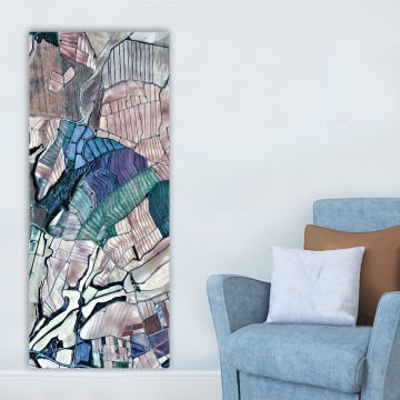 Dikey Kanvas Tablo 50cm x 120cm