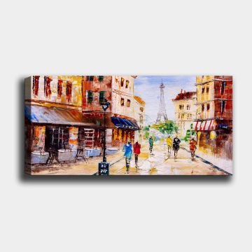 Yatay Kanvas Tablo 60cm x140cm