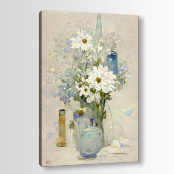 Çiçek Kanvas Tablo 50cm x 70cm