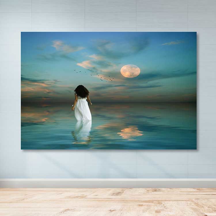 Dev Boyut Kanvas Tablo