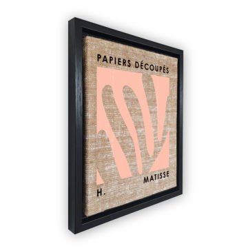 Siyah L Çerçeveli Tablo