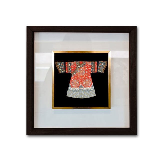 Siyah Çerçeveli Cam Paspartulu Tablo