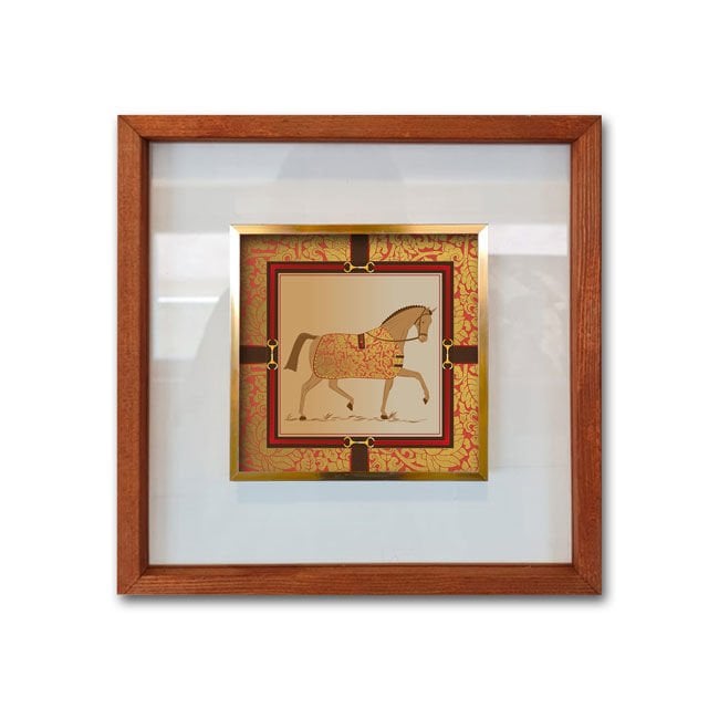 Çerçeveli Cam Paspartulu Tablo