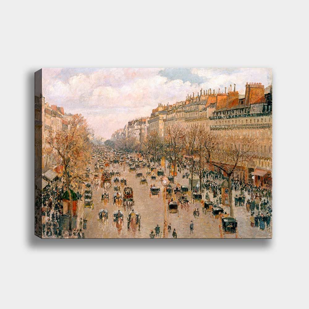 Şehir Merkezi Dekoratif Kanvas Tablo 50cm x 70cm