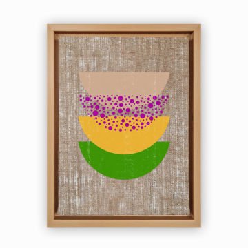 Naturel L Çerçeveli Tablo 66cm x 96cm