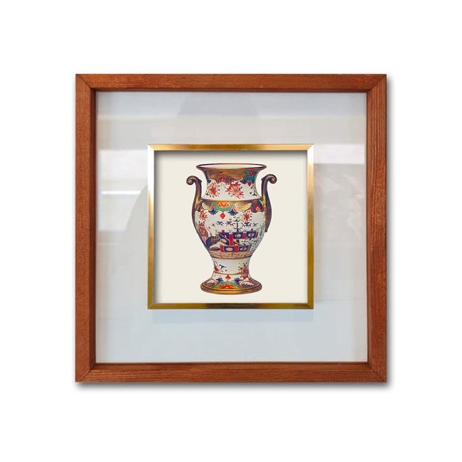 Çerçeveli Cam Paspartulu Tablo