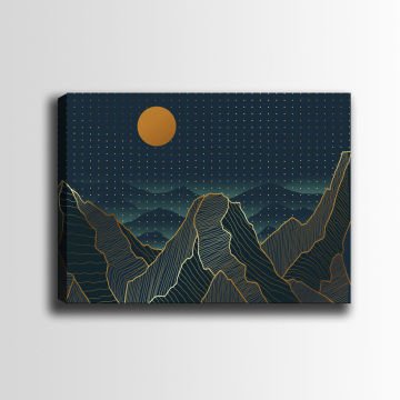 Dekoratif Kanvas Tablo 50cm x 70cm