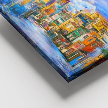 Dev Boyut Kanvas Tablo