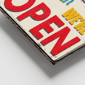 Dev Boyut Kanvas Tablo