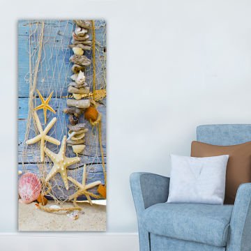 Dikey Kanvas Tablo 60cm x140cm