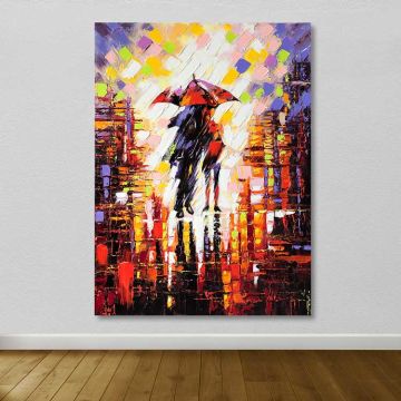 Dev Boyut Kanvas Tablo 100cm x 140cm