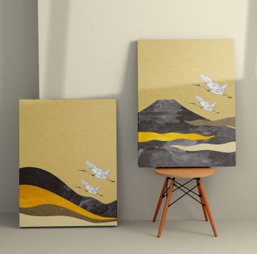 2 Parçalı Kanvas Tablo 70cm x 100cm - 2 Parça