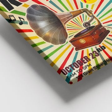 Dev Boyut Kanvas Tablo