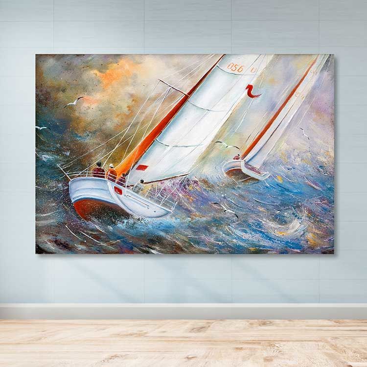 Dev Boyut Kanvas Tablo 100cm x 140cm