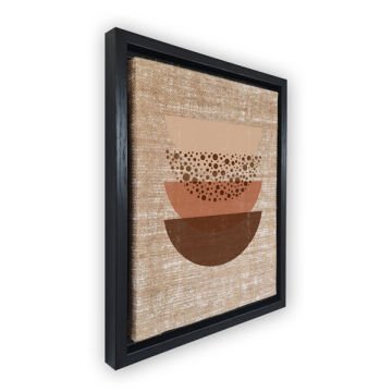 Siyah L Çerçeveli Tablo