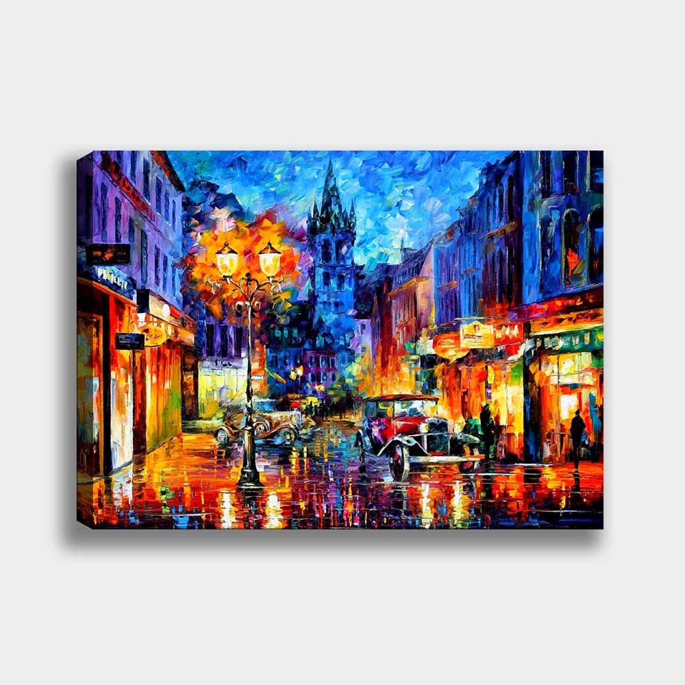 Soyut Dekoratif Kanvas Tablo 70cm x 100cm