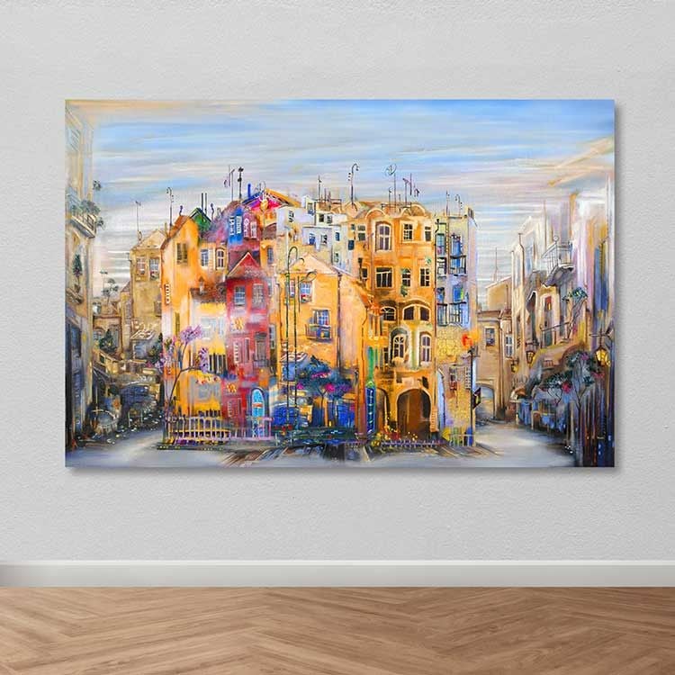 Dev Boyut Kanvas Tablo