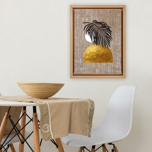 Naturel L Çerçeveli Tablo 96cm x 136cm
