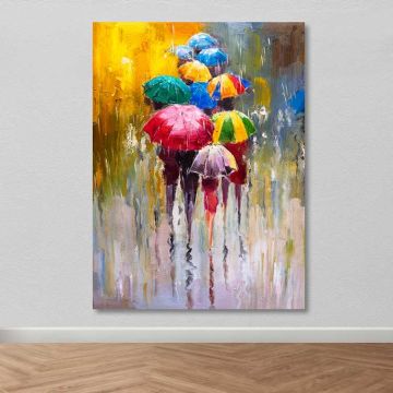 Dev Boyut Kanvas Tablo 140cm x 200cm