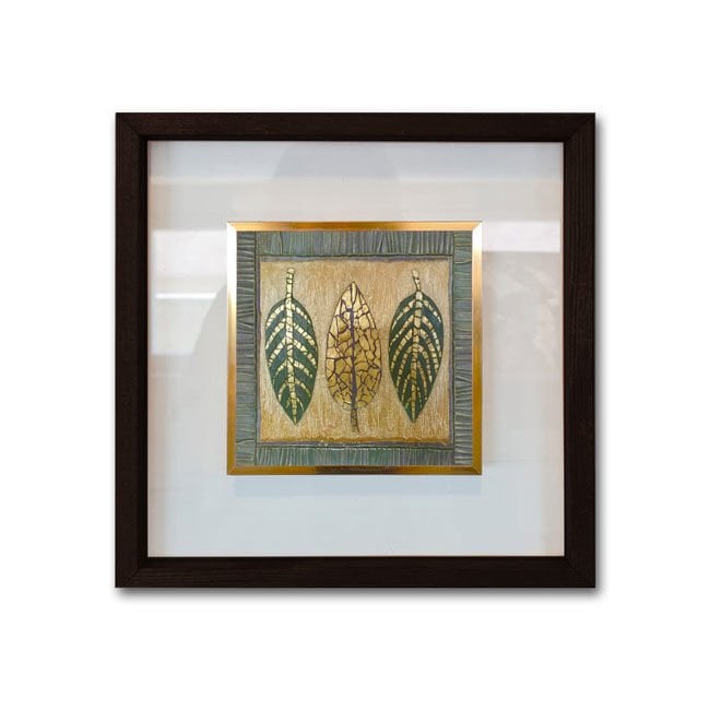 Siyah Çerçeveli Cam Paspartulu Tablo