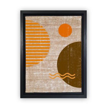 Siyah L Çerçeveli Tablo 36cm x 46cm
