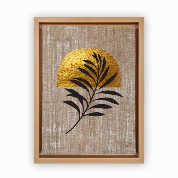 Naturel L Çerçeveli Tablo 96cm x 136cm