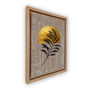 Naturel L Çerçeveli Tablo 96cm x 136cm