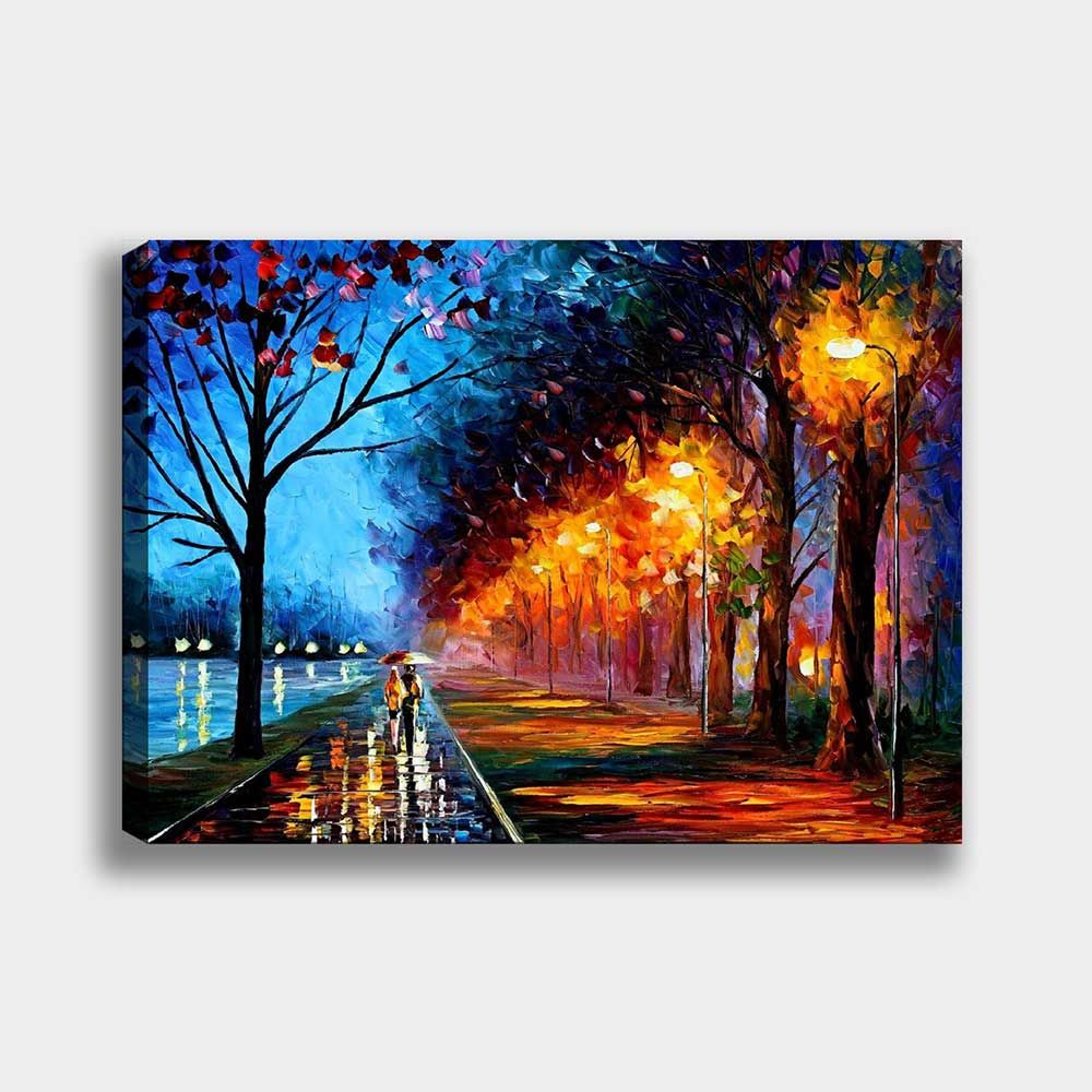 Soyut Dekoratif Kanvas Tablo 90cm x 130cm