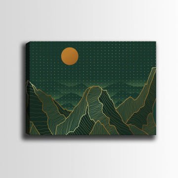 Dekoratif Kanvas Tablo 30cm x 40cm