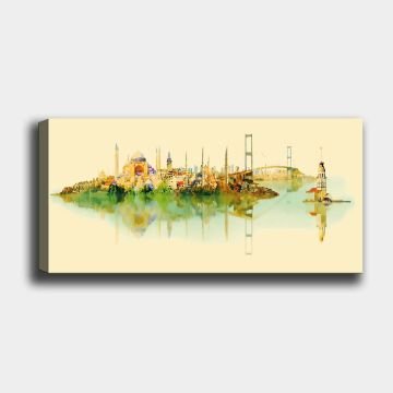 Yatay Kanvas Tablo 50cm x 120cm