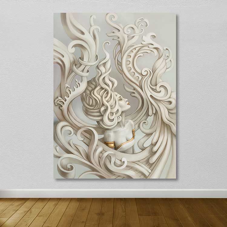 Dev Boyut Kanvas Tablo