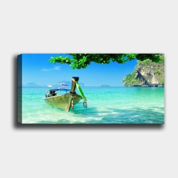 Yatay Kanvas Tablo 30cm x 90cm