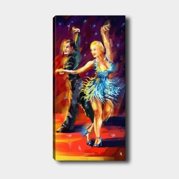 Dikey Kanvas Tablo 50cm x 120cm