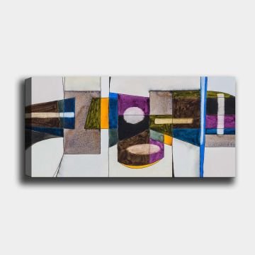 Yatay Kanvas Tablo 50cm x 120cm
