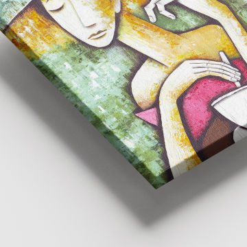 Dev Boyut Kanvas Tablo 100cm x 140cm