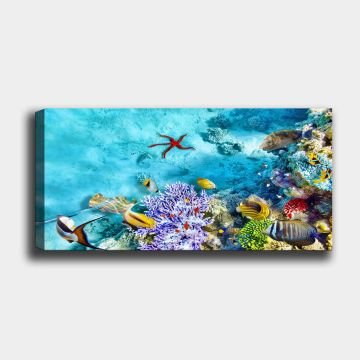 Yatay Kanvas Tablo 50cm x 120cm